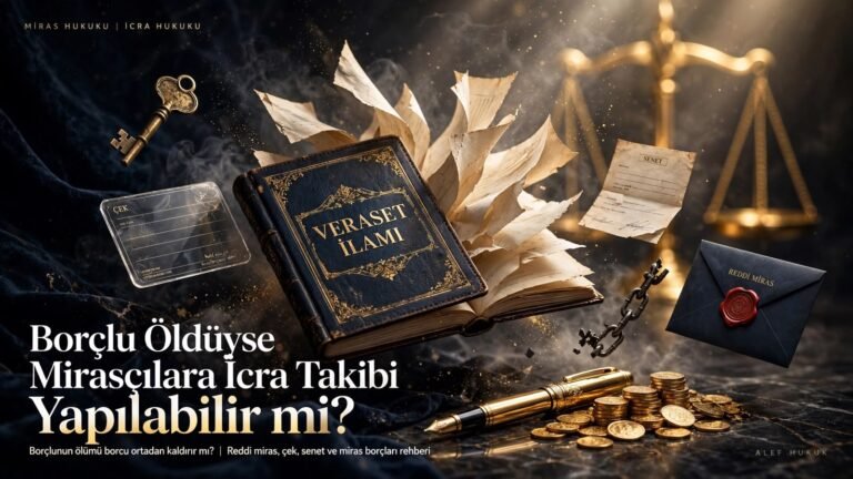 Borçlu Öldüyse Mirasçılarına İcra Takibi Yapılabilir Mi?